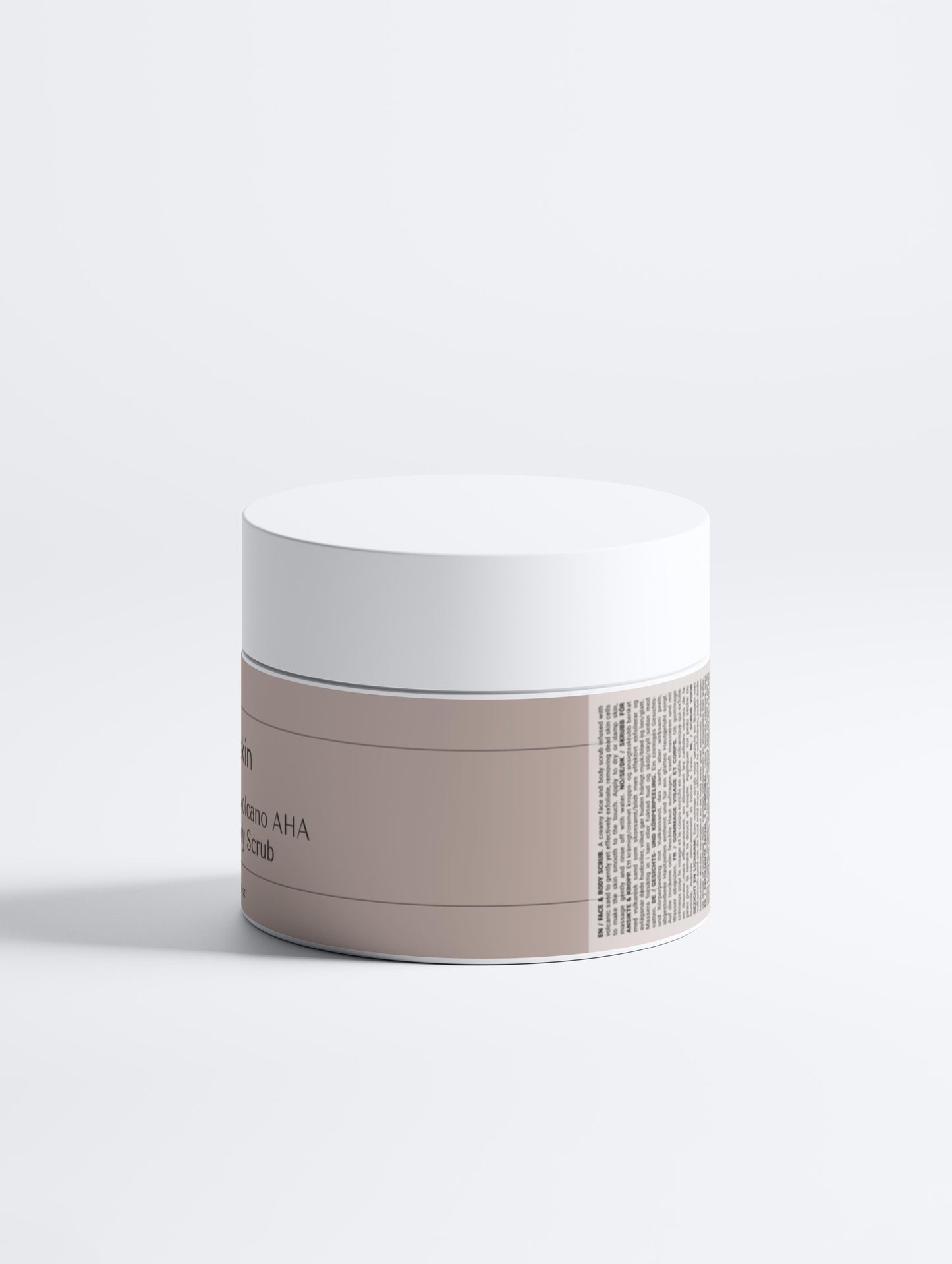 Exfoliante Facial y Corporal AHA de Volcán Islandés